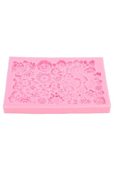 Generic Flower Silicone Fondant Mold, Nonstick Chocolate DIY Cake Baking Tray...