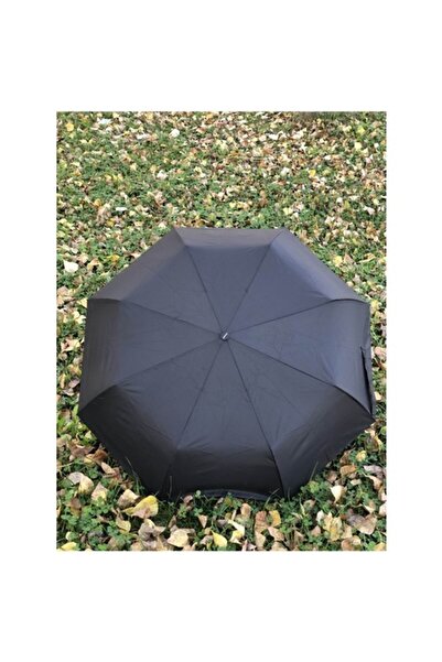 Marlux Rüzgarda Kırılmayan Uzun Ömürlü Tam Otomatik Açılır Kapanır Düz Siyah ...