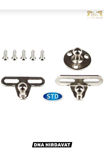 DNA HIRDAVAT Dolap Kapak Pistonu Mutfak Dolabı Kapağı Gazlı Amortisör Pistonu 100N 27cm (4 Adet)