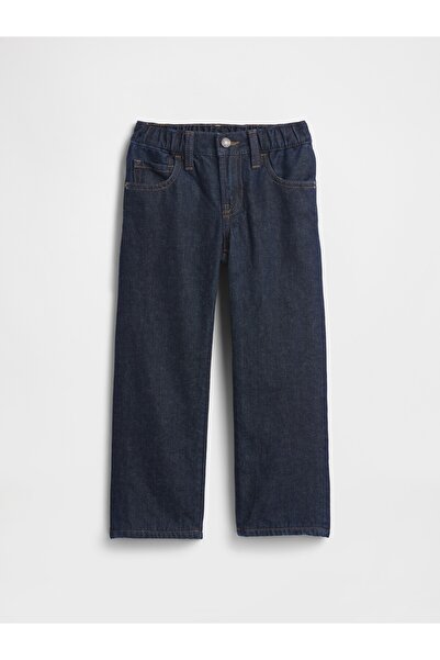GAP Erkek Bebek Lacivert Original Straight Cozy-Lined Jean Pantolon