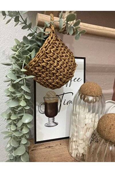 beberinos Mutfak / Banyo Dekorasyon Düzenleyici Organizer Çok Amaçlı Hasır Se...