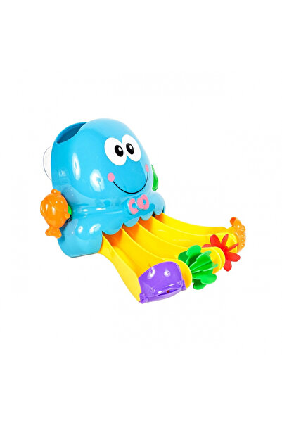 MalPlay Jucarie de baie Caracatita Albastra cu 4 pahare colorare