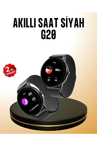 FTA TİCARET Bluetooth Akıllı Saat G20 Mini – Adım Sayar, Kalori Ölçer, Kalp A...