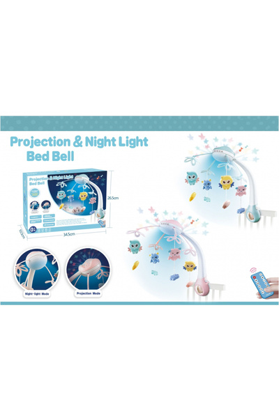 MalPlay Musical carousel for children, Malplay, with 13 songs, full 360 degree rotation, 4 toys on top