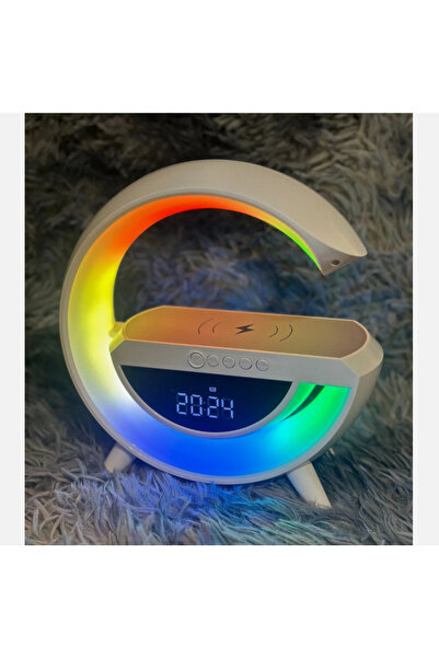 Empressco Renkli G Şekilli Kablosuz Bluetooth Hoparlör ve Gece Lambası