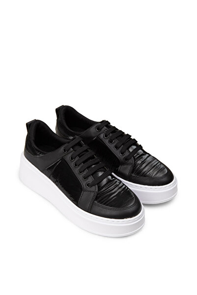 Deery Women's Black Sneaker Shoes