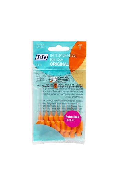 TePe Orange Interface Brush - 0.45 Mm, Pack of 8