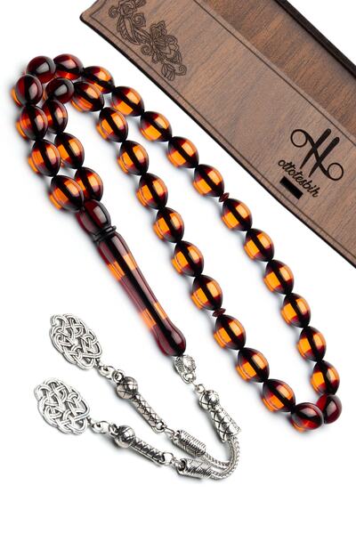 OTTOTESBİH Cadou pentru bărbați, 8x12 mm, pulbere parfumată cu rubin roșu, mă...