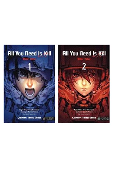 AKILÇELEN YAYINEVİ All You Need Is Kıll - Öldür Yeter - 2 Kitap Türkçe Manga ...