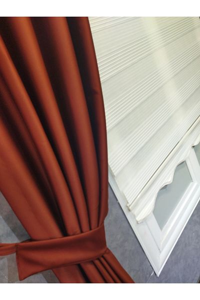Belle Cose Blackout Blackout Thermal Tile Background Curtain Single Wing