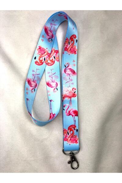 Hediyebum Curea de gât flamingo roz