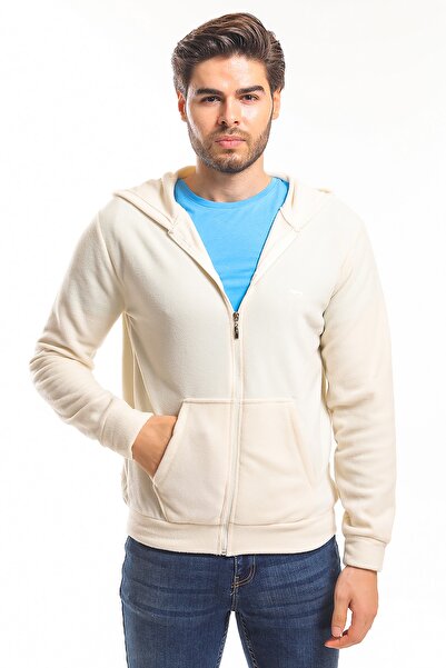 Slazenger Sports Sweatshirt - Ecru - Regular