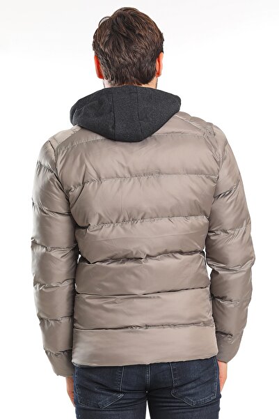 Slazenger HARU Ανδρικό Μπουφάν & Παλτό Μπεζ