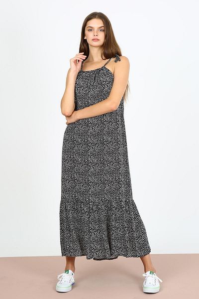 ALEXANDERGARDI Rochie lungă cu legături de frânghie (b21-47700)