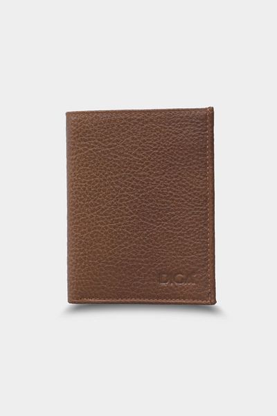 DİGA New Tan Classic Vertical Men's Wallet