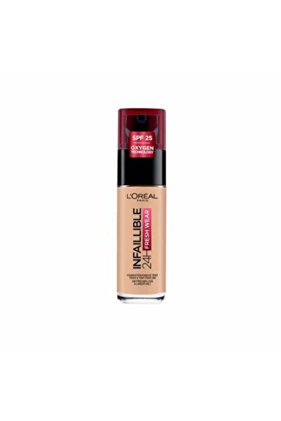 L'Oreal Paris كريم أساس طويل الأمد - إنفيليبل 24 ساعة فريش وير 120 فانيليا 30...