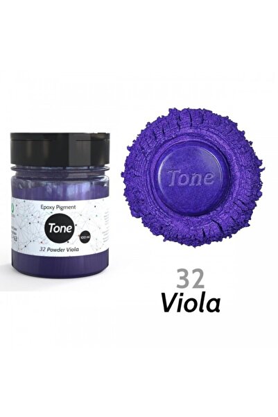 Resinin Tone Powder Viola Epoksi Toz Sedef Renk Pigmenti 100 Ml