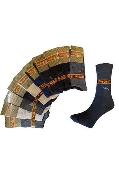 SOYTEMİZ Men's 8 Pairs of Socks