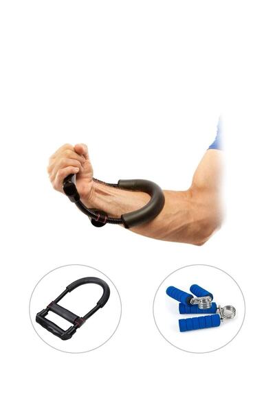 Leyaton El Bileği Kol Güçlendirme Aleti + El Yayı - 2'li Set