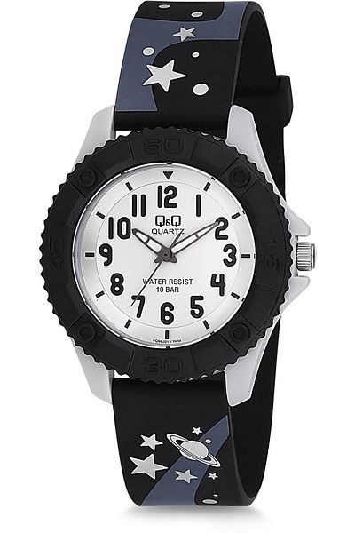 Q&Q Vq96j013y Waterproof Kids Wristwatch