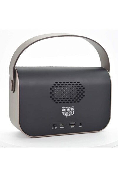 Aiwa Rbtu-600 Vintage Tarz Radyo & Bluetooth Hoparlör