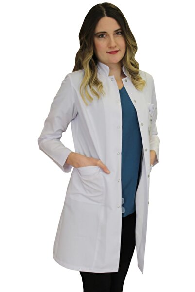 safaforma Judge Collar Women's White Coat