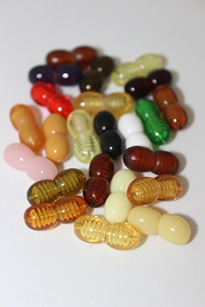 Yasamtohumu Kehribar Klips, Vidalı Klips Seti 23 Değişik Renk