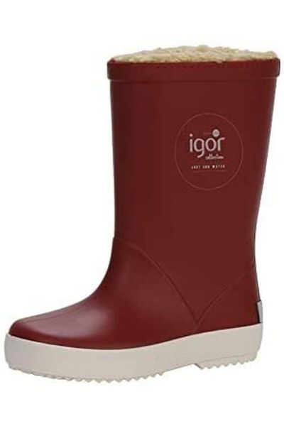IGOR حذاء Red Splash Nautico Borreguito - مطر للفتيات W10207-ıgr005