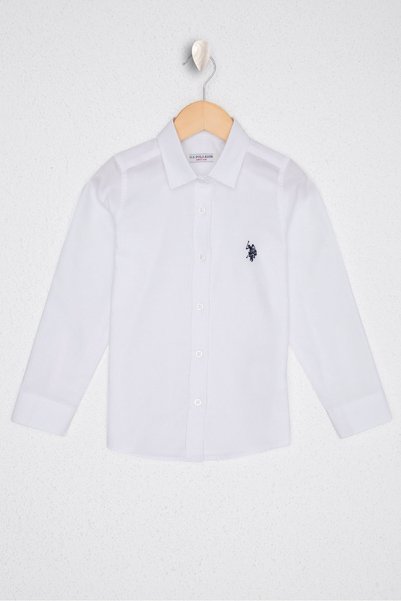 U.S. Polo Assn. White Girl's Shirt