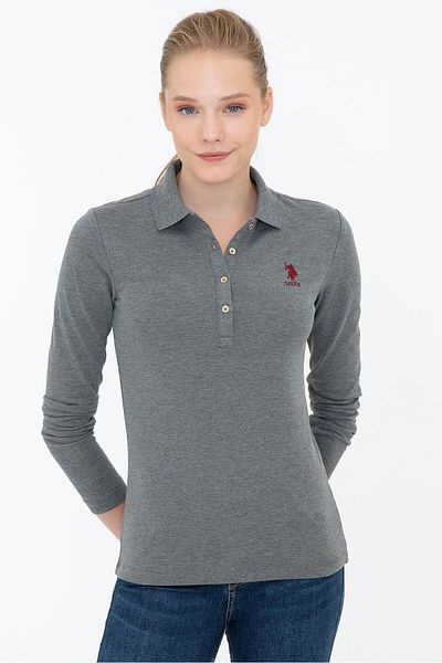 U.S. Polo Assn. Hanorac gri pentru femei