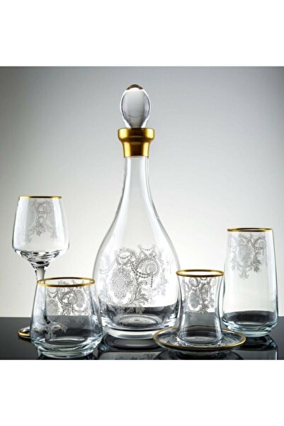 Marateks Demet Gold Su Takımı 61 Parça 12 Kişilik