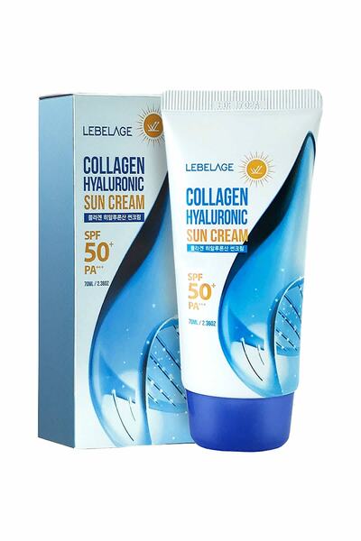 LEBELAGE Kolajen Güneş Kremi Spf 50 + Pa +++ Collagen Hyaluronic Sun Cream