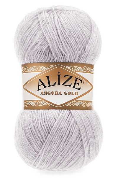 Alize Angora Gold 71 - 100 Γρ. Ανοιχτό γκρι πλεκτό νήμα