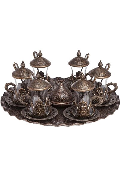 BİTERSE 20 Parça Lüks Otantik Çay Seti Çay Takımı