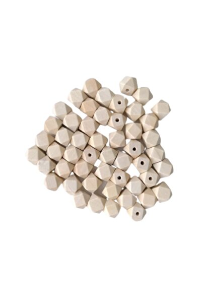 Sihirlihalka خرز مثمن (14 ملم) 50 قطعة