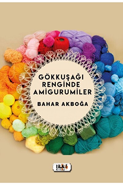 Tilki Kitap Gökkuşağı Renginde Amigurumiler