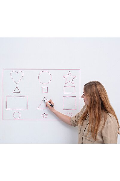 Farklı Bi Kağıt Pratik Tutunabilir Yapıştırma Gerektirmez Çizgi Çalışması 85×...