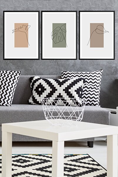 Linacci Üçlü Alüminyum Çerçeveli Set