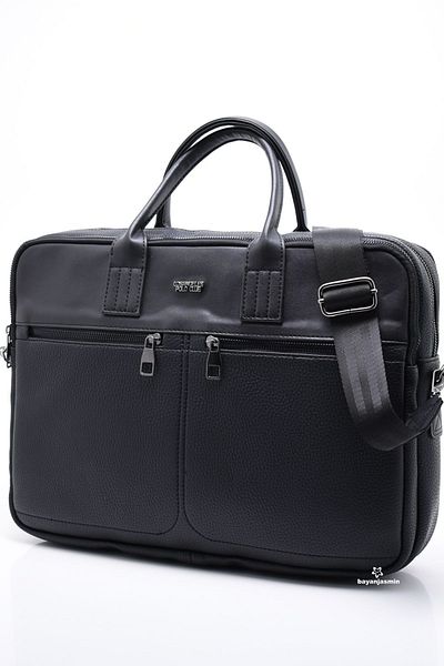LOS ANGELES POLO CLUB Black Unisex Laptop & Briefcase