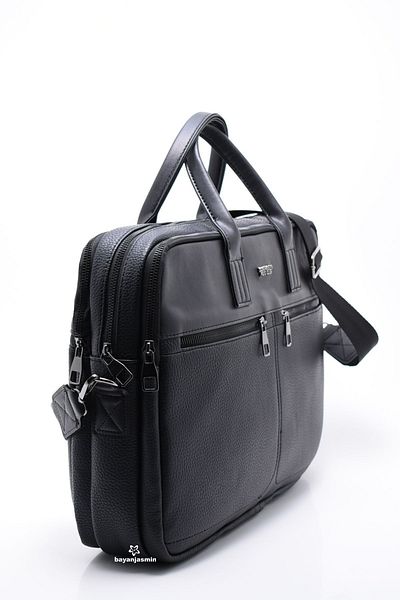 LOS ANGELES POLO CLUB Black Unisex Laptop & Briefcase