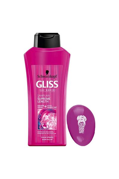 Gliss Schwarzkopf 550 ml Shampoo + Hair Lightening Comb