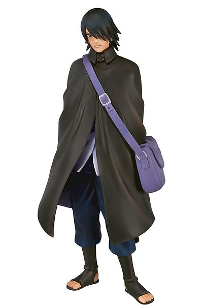 BANDAI Naruto Next Generation Sasuke Character - Anime Figure Toy - Large Size 17 cm