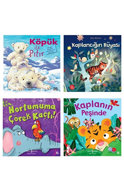 TÜRKİYE İŞ BANKASI KÜLTÜR YAYINLARI Köpük Ile Pıtır+kaplancığın Rüyası+hortum...