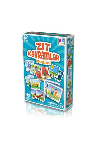 Ks Games KS Toy Opposite Concepts Game