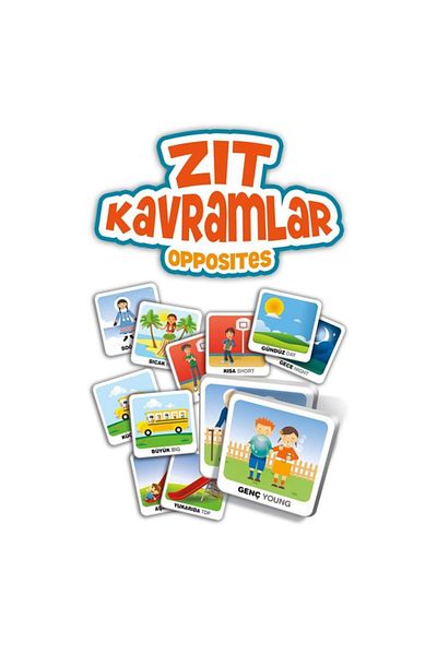 Ks Games KS Toy Opposite Concepts Game
