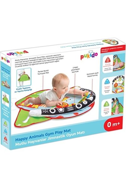 Genel Markalar Mutlu Hayvanlar Jimnastik Oyun Matı Oyun Halısı