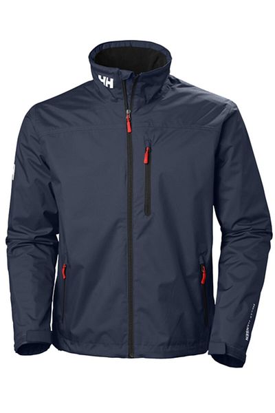 Helly Hansen Men's Navy Blue Hh Crew Midlayer Jacket
