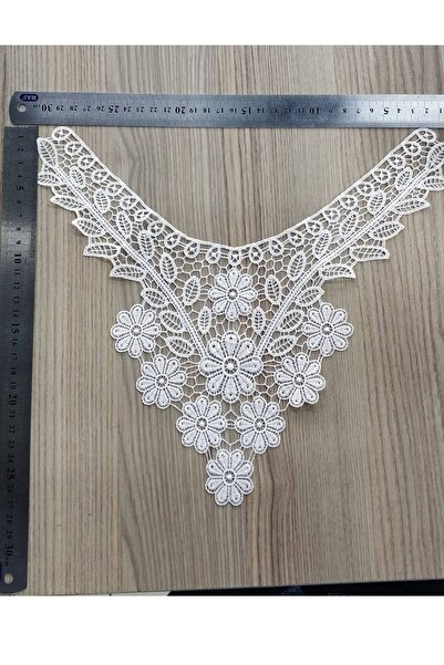 DUAYEN Güpür Yaka 1 Adet