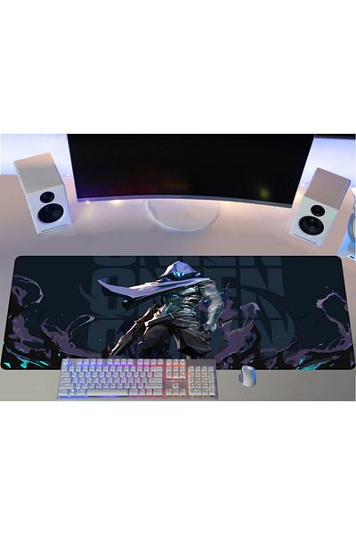 PORGE لوحة ماوس Omen مقاس 90x40 سم Xxl كبيرة لمشغل الألعاب
