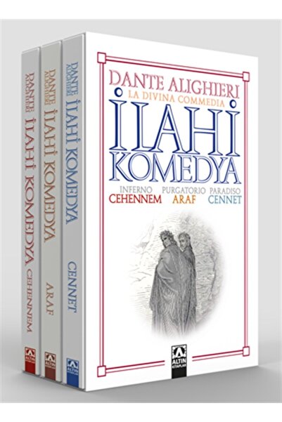 Altın Kitaplar Ilahi Komedya 3’lü Set - Özel Kutulu - Dante Alighieri -